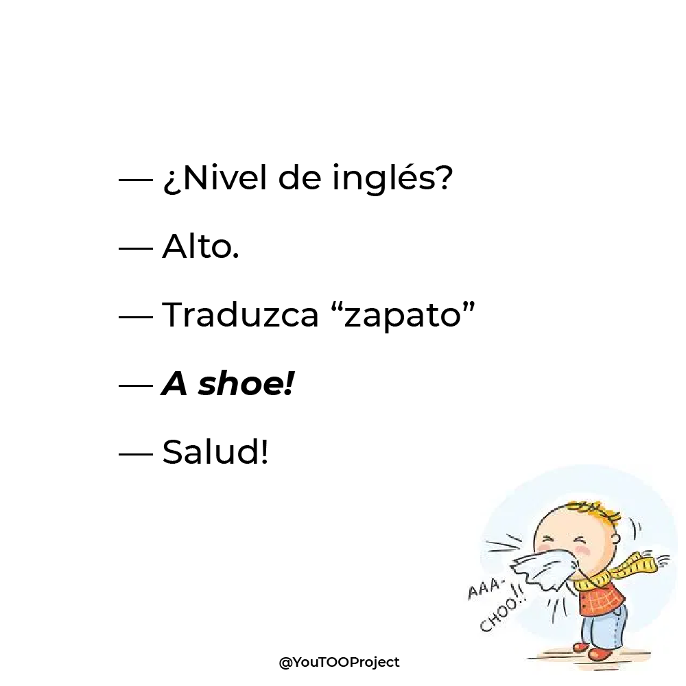 Chiste Malo Inglés